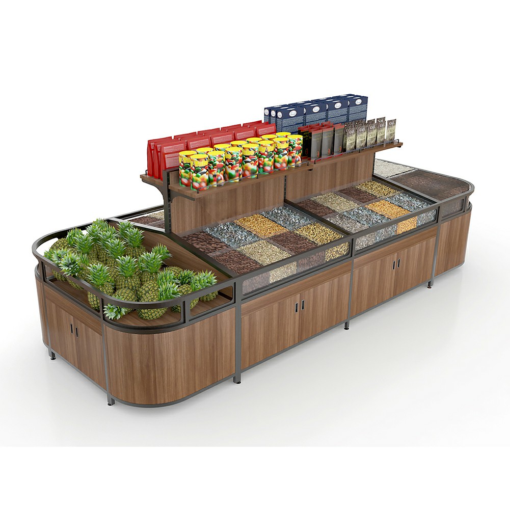 Wooden Display Shelf for Bulk Food Buy Wooden Display Shelf for Bulk